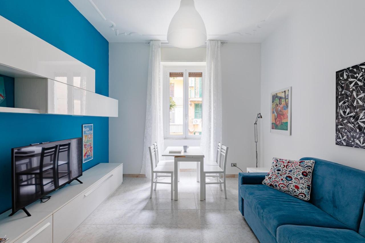 Arezzo Apartment, Metro Bologna E Bus Per La Sapienza, 4 Persone, Wifi Рим Экстерьер фото